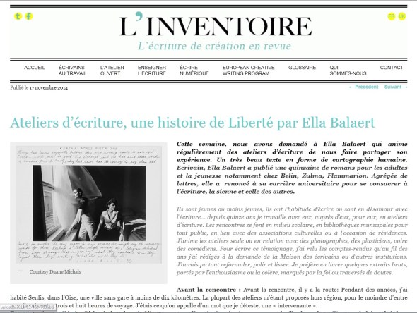 L'Inventoire
